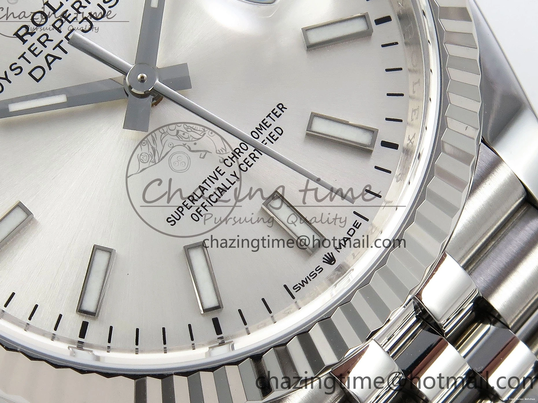 Best AAA Replica Sites Silver 1:1 Steel APF Youthful 904L VR on 126234 Edition 36 DateJust Sitck Best Bracelet Jubilee 1579 SS Dial 0101